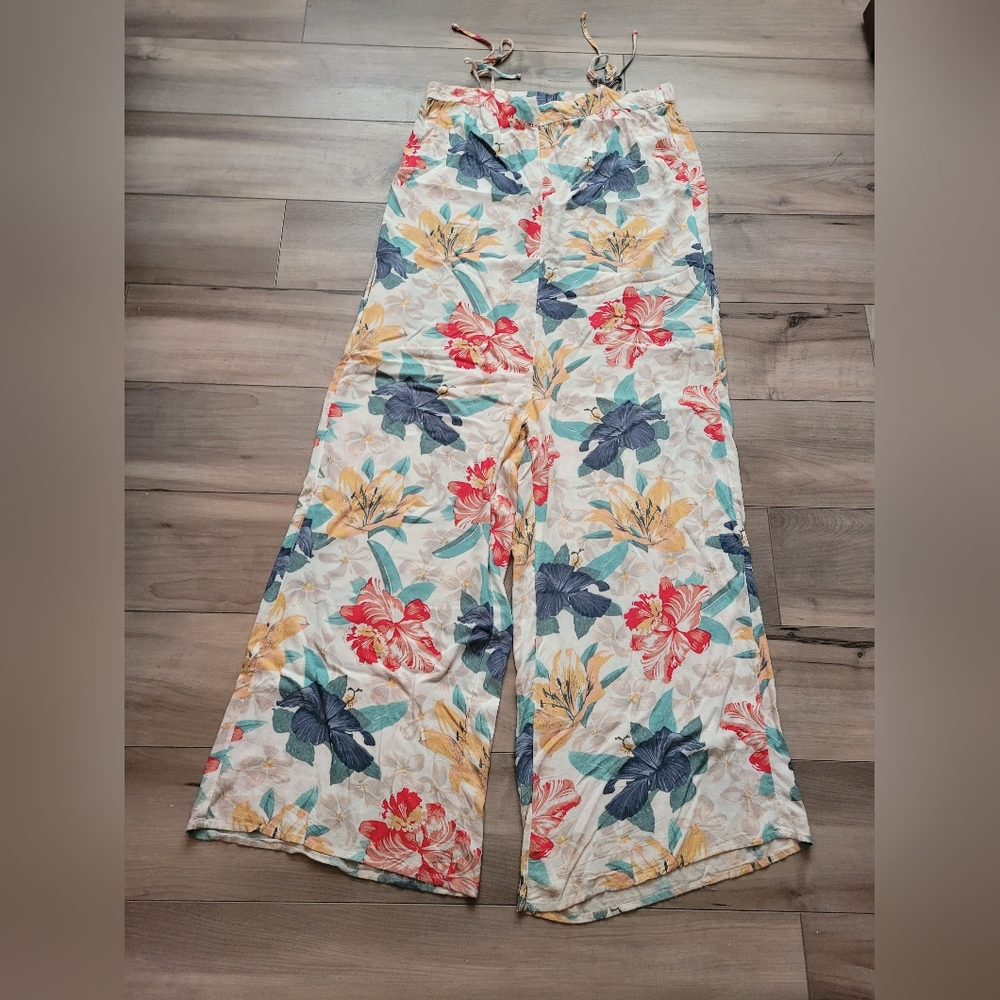 O'Neill Floral Wide Leg Jumpsuit